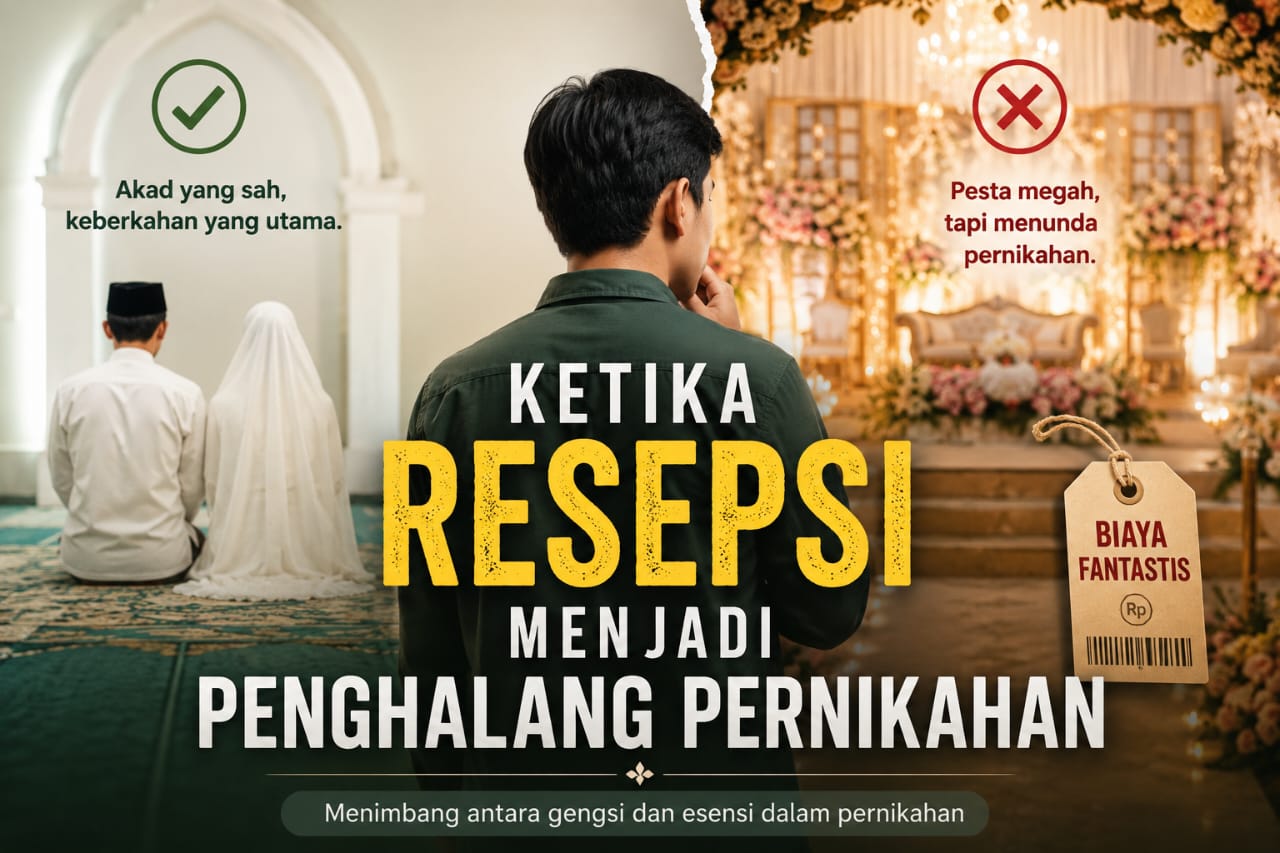 Ketika Resepsi Menjadi Penghalang Pernikahan